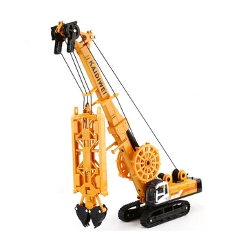 

Alloy Slot Machine Hydraulic Grab Truck KDW 1:64 Engineering Vehicle Model Children Underground Wall Mechanical Equipment Toys
