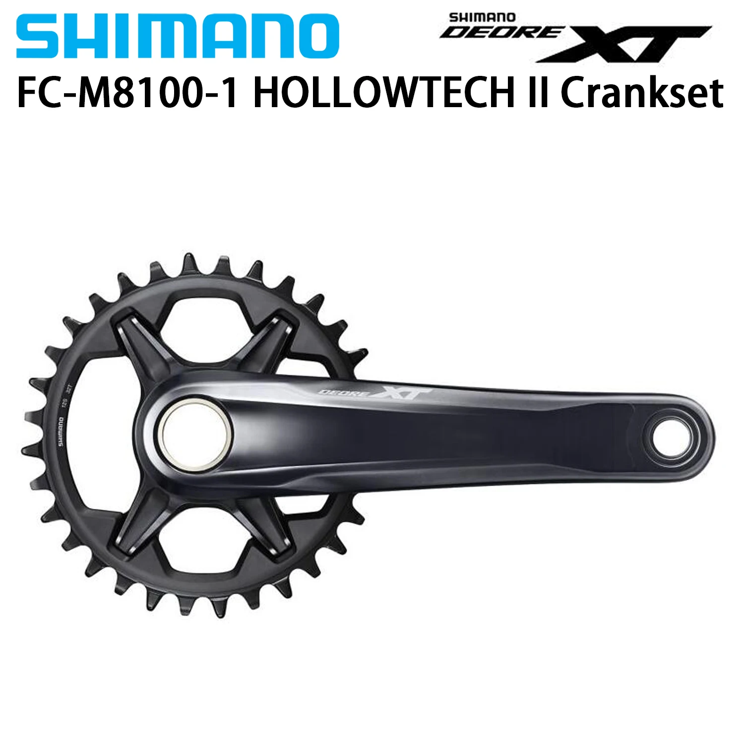 

SHIMANO DEROE XT FC M8100/8120 Crankset M8100 Boost 12-Speed 30T 32T 34T 36T 170MM 175MM