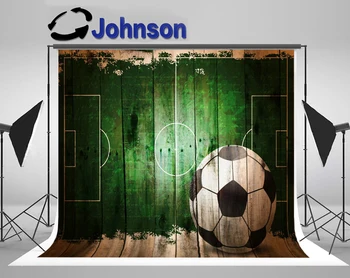 

Discount Dark Hardwood Soccer Football Filed Baby Portrait Grunges backdrop Computer print party photography backgrounds