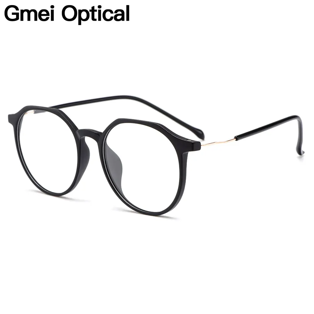 Gmei, оптические, стильные, ультралегкие, TR90, круглые, женские очки по рецепту, оправа для близорукости, оптические очки, женские очки M3060