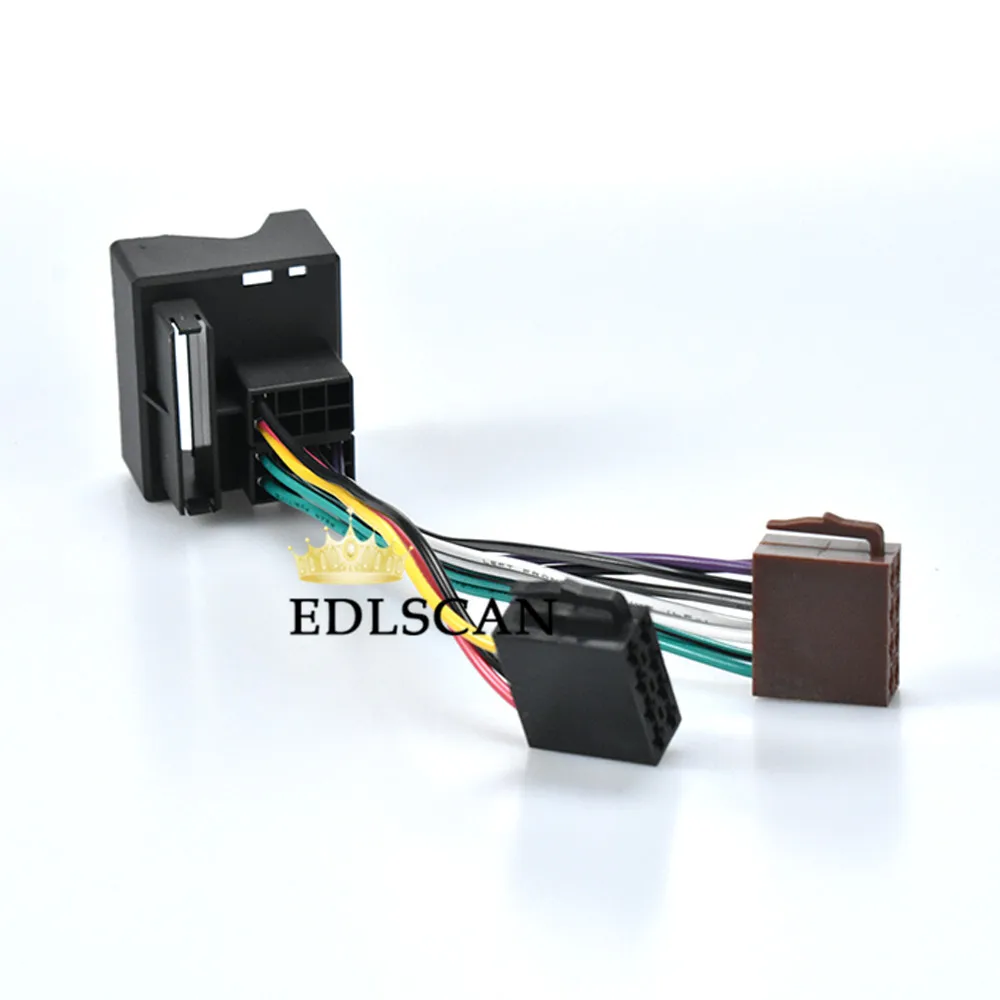 EDLSCAN Autostereo ISO жгут проводов разъем свинцовый ткацкий станок Кабельный разъем 12-026