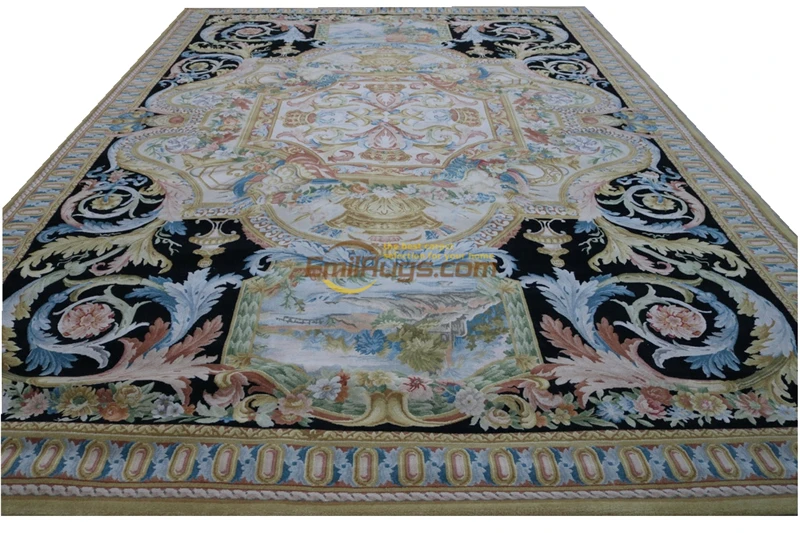 Savonnerie Carpets Plush Carpet Hand Knotted Wool Rugs Turkish Plush Carpet Hand Knotted Wool Rugs