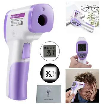

LCD Forehead Thermometer Digital Infrared Body Temporal Thermometer Infrared forehead thermometer Temperature Measurement Tool