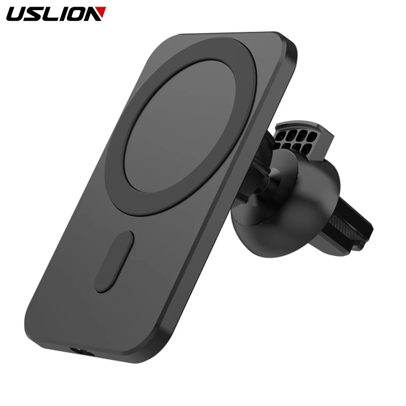 Car Airvent Mount 15W Magnetic Wireless Car Charger Magnet Adsorbable Phone Holder For iphone 12 Pro Max 12 mini Phone charging