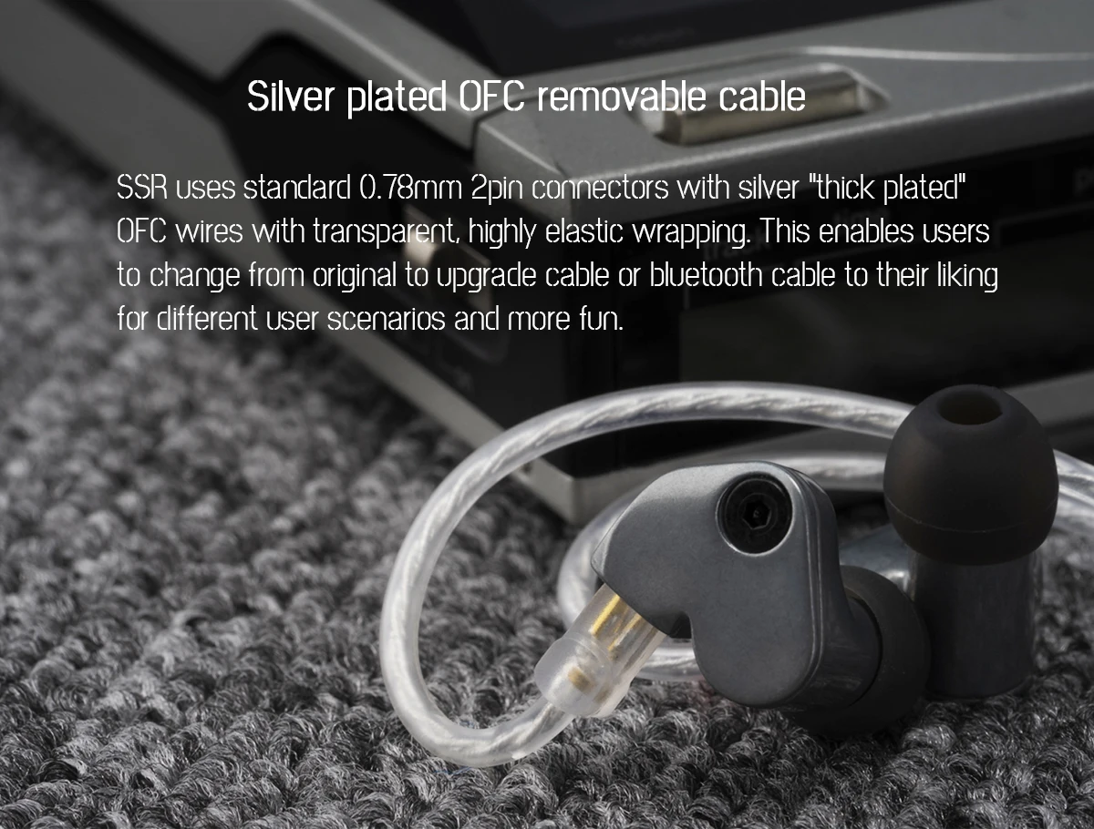 Moondrop SSR Beryllium Dome Diaphragm Dynamic Driver Earphone description image 8