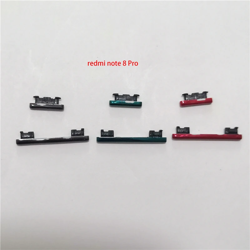 

Original New For Xiaomi Redmi Note 8 Pro Power On Off Button + Volume Button Side Button Set Replacement Parts
