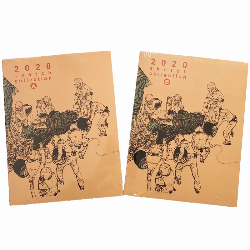 Kim jung-gi-Libro de colección de bocetos de Corea Kim JungGi, libro de ilustración de bocetos de cómic, A + B, 2020