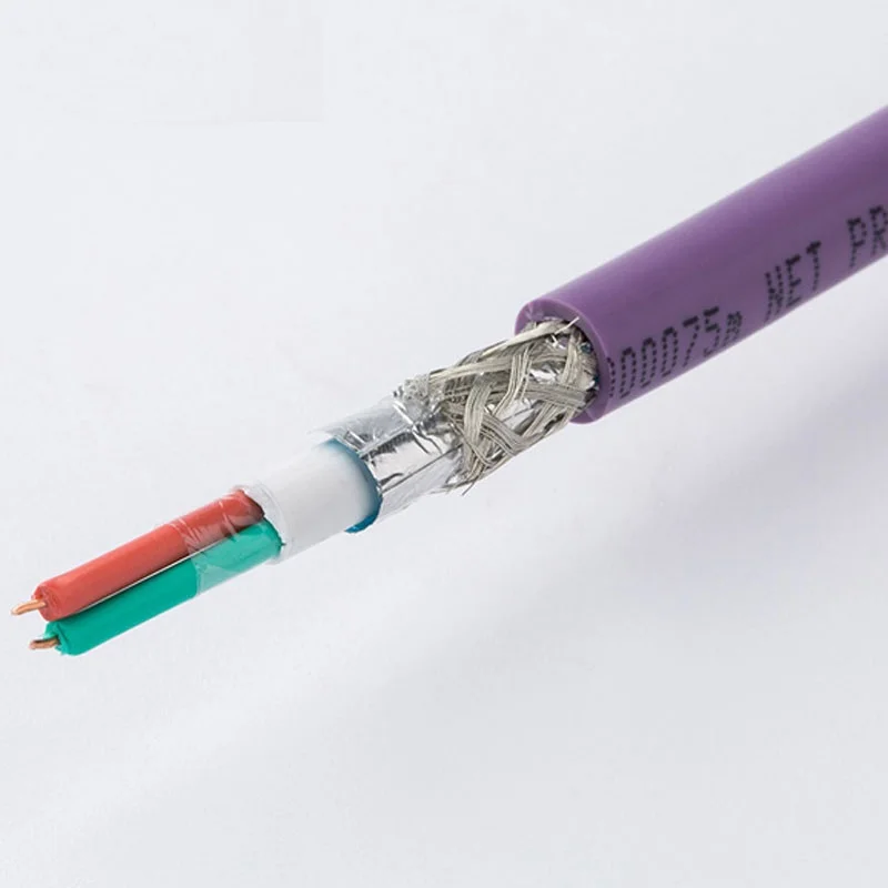 Совместимость с Siemens DP кабель шины 6XV1830-0EH10 6XV1 830 Profibus DP фиолетовая линия 2 м