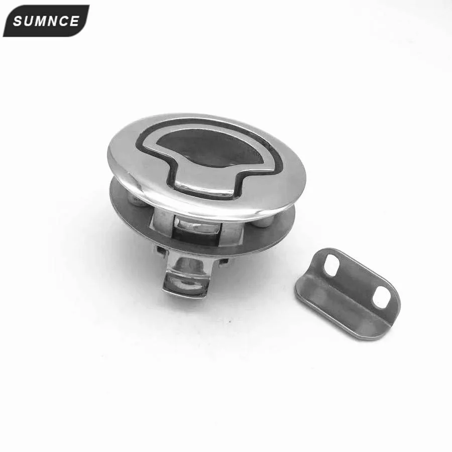 Защелка для лодочного люка морская 2 Дюймовая раздвижная защелка нержавеющая