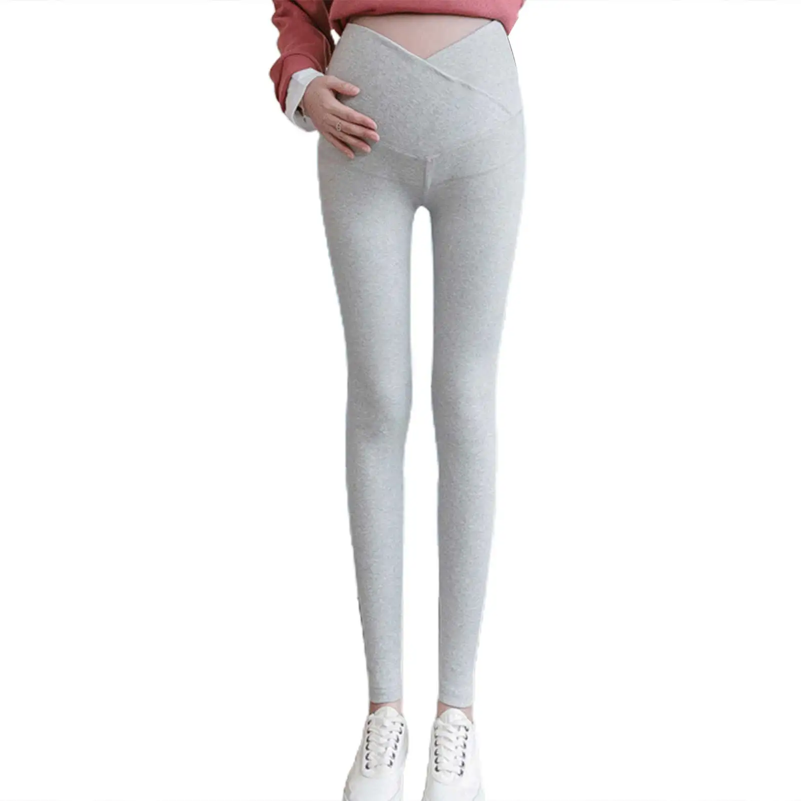Plus Size Pregnant Women Low Waist Belly Maternity Legging Autumn Winter Fashion Trousers Pants Cotton Leggings