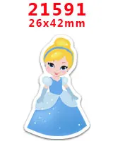 21591 Кабошоны 30 шт мультфильм плоское украшение из смолы pr 18457 - Цвет: 21591