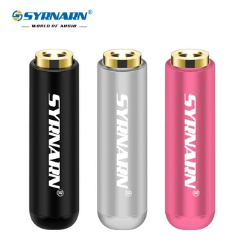 

SYRNARN 3pcs New arrival Aluminum Jack 3.5 Audio female jack 3.5mm Earphone DIY 3 pole Stereo socket Gold Plated Wire Connector