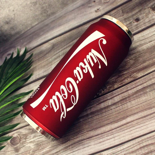 Персонализированное название бутылка для воды из нержавеющей стали Nuka Cola вакуумная колба печать слова на бутылка для воды с крышкой кружка - Цвет: 2