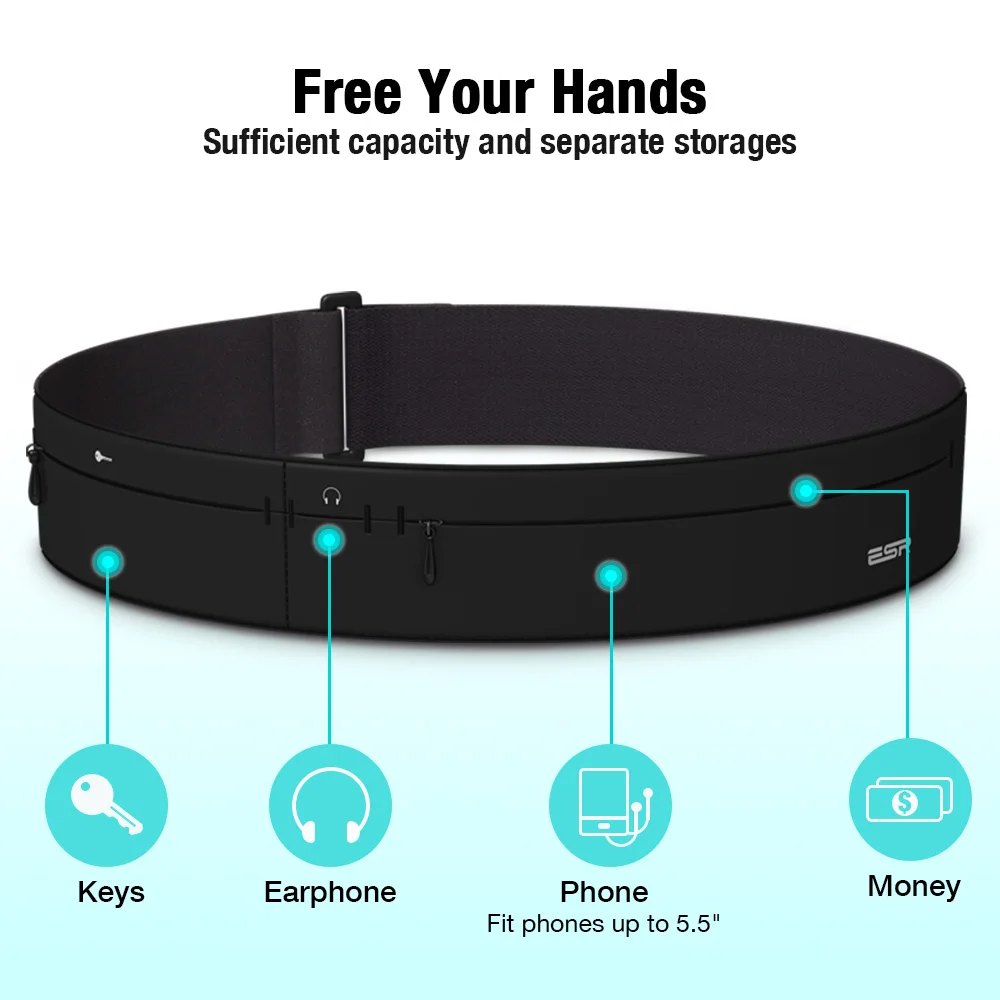 Поясной кошелек для бега поясной ремень мужчин и женщин забавный футляр с