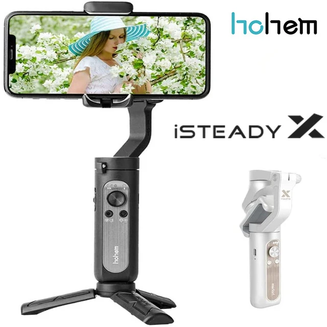 Hohem iSteady X шарнирный стабилизатор для камеры GoPro 3 Axis смартфона 0.5lbs легкий складной