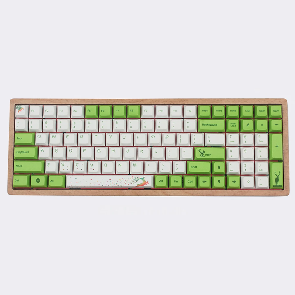 Механическая клавиатура RGB96 с ЧПУ алюминиевый чехол переключатели Gateron Cherry