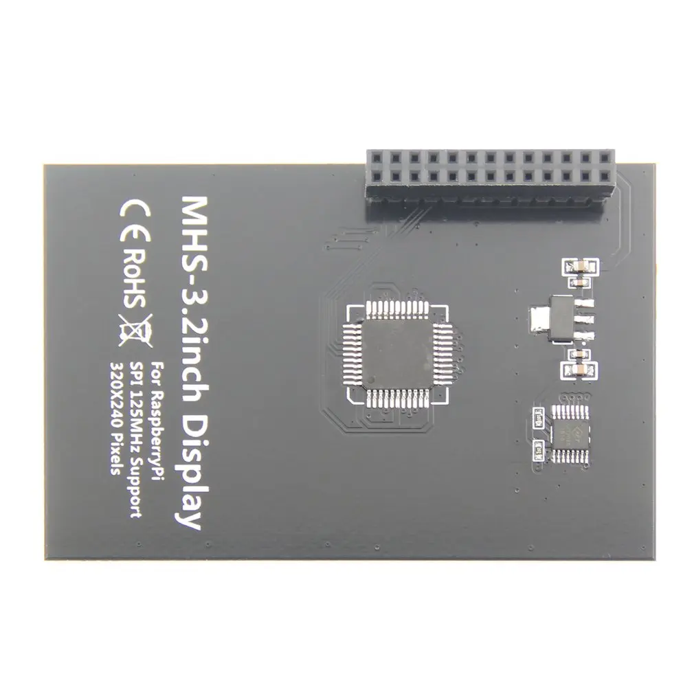3,2 дюймов MHS TFT GPIO экран ЖК-модуля дисплей с поддержкой сенсорной панели 125 МГц SPI вход для Raspberry Pi