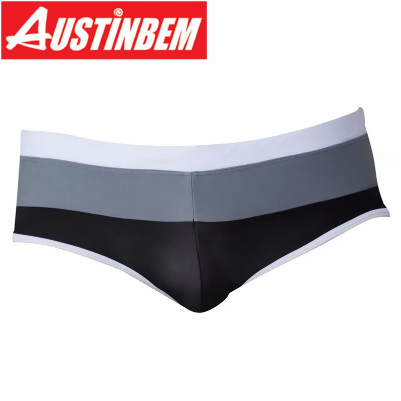 Austinbem, мужские плавки, разноцветные, плавки, купальные костюмы для мужчин, плавки, короткие, Maillot De Bain Homme Zwembroek, боксеры