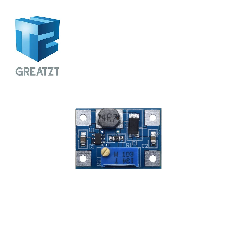 1PCS DC-DC Converter SX1308 2A Step-UP Adjustable Power Module Booster