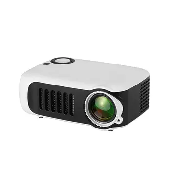 

A2000 Portable Mini LED Projector with USB VGA HDMI AV Multimedia for Party Home Entertainment with Remote Control