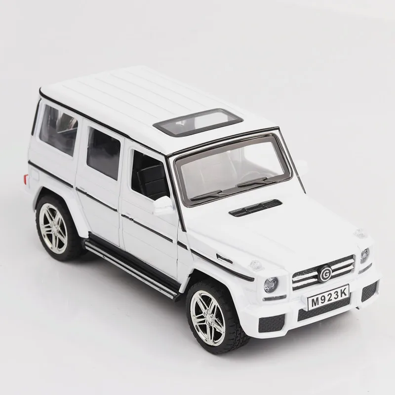 1:24 G65 SUV AMG Pull Back модель автомобиля игрушка Звук Свет литые игрушки модели автомобиля металлическая модель автомобиля мини автомобильная дорога подарки на день рождения