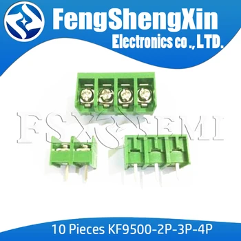 

10pcs HB9500 KF9500-2P-3P-4P P:9.5MM Terminal Palisade type splice 9500 amphenol connector