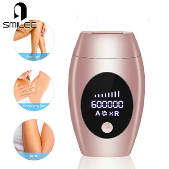 

SMILEE 600000 Flash Professional Permanent Laser Epilator LCD Display IPL Hair Removal Machine Photoepilator Painless Depilador