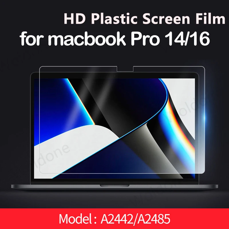 Pellicola Salvaschermo Per Macbook Pro 2021 14 16 M1 Pro A2338 A2289 Pellicola Adesiva In Plastica Hd Per Mac Air Pro 13 16 "A2337 A2179
