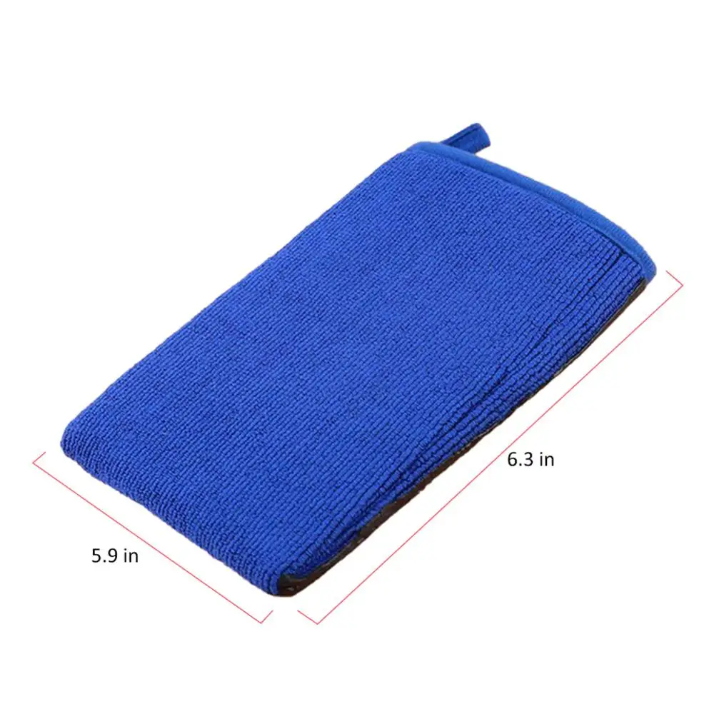 Car Grinding Mud Gloves Cleaning Decontamination Car Wash Gloves Grinding Buffing Cleaning Bar Pads Tool