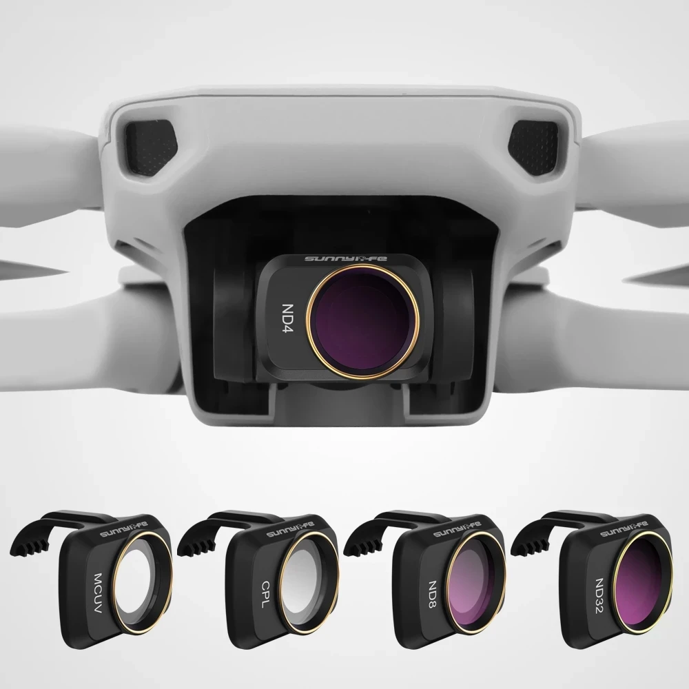 Фильтры для объектива DJI Mavic Mini и 2 фильтры дрона UV ND 4/8/16/32 CPL 4/8/16/32NDPL набор фильтров