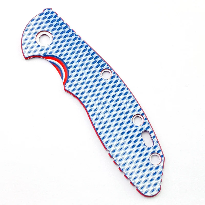 Black G10 Scale Handle Replacement For Rick Hinderer XM-18 3.5 Inch Knife