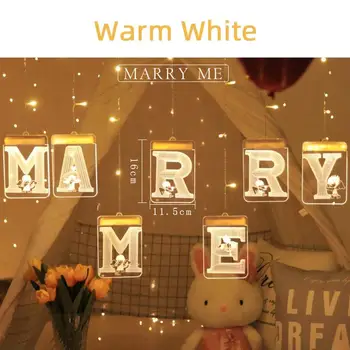 

USB 3D Light String Christmas String LED Light String Family Decoration Festival Sturdy Romantic
