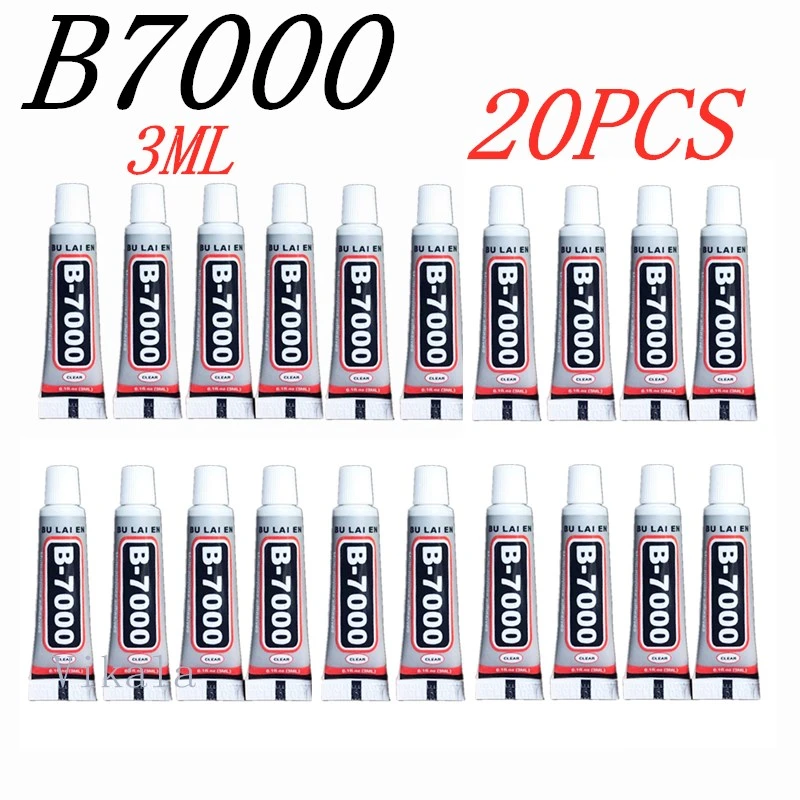 20pcs B7000 3ml Mobile Phone Screen Super Glue B7000 Adhesive