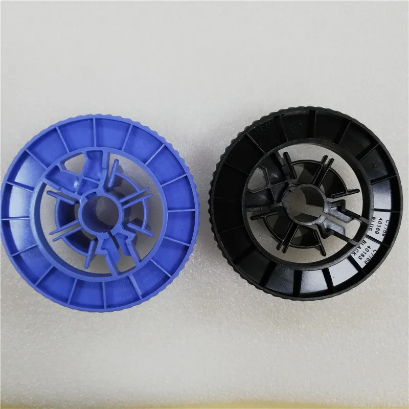 

5 pairs(Black and blue) free shipping C7769-40153 spindle hub for HP designjet 500 800 plotter spare parts