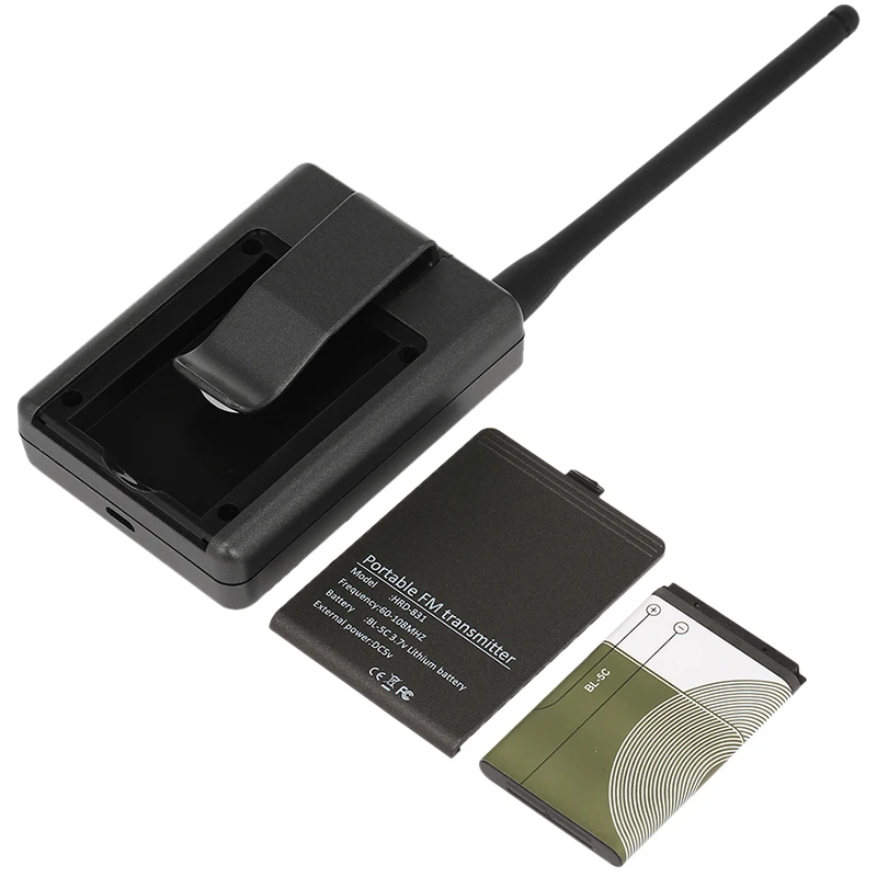 HanRongDa HDR-831, стерео цифровой fm-передатчик, мини FM радио станция, вещание с микрофоном, аудио запуск, 500 метров, слот для карт TF
