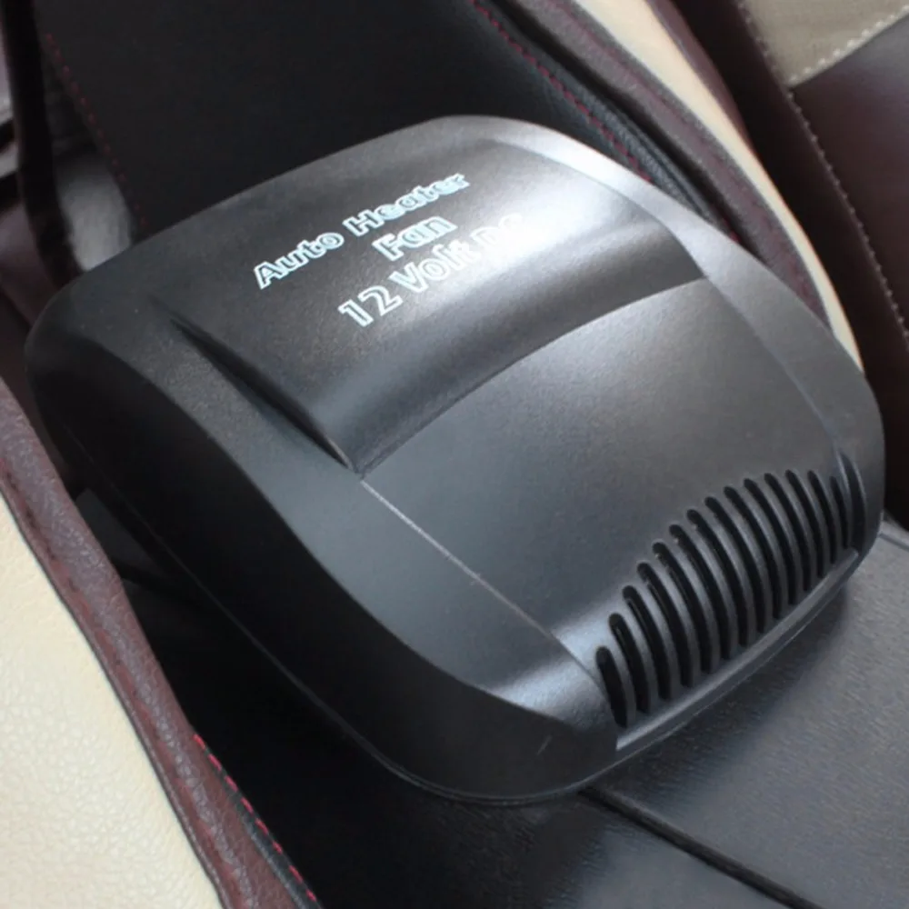 NewDC12V 150 Вт Авто Обогреватель Вентилятор черный прикуриватель питание размороженный запотевающий автомобильный обогреватель теплее охлаждающий вентилятор Простая установка