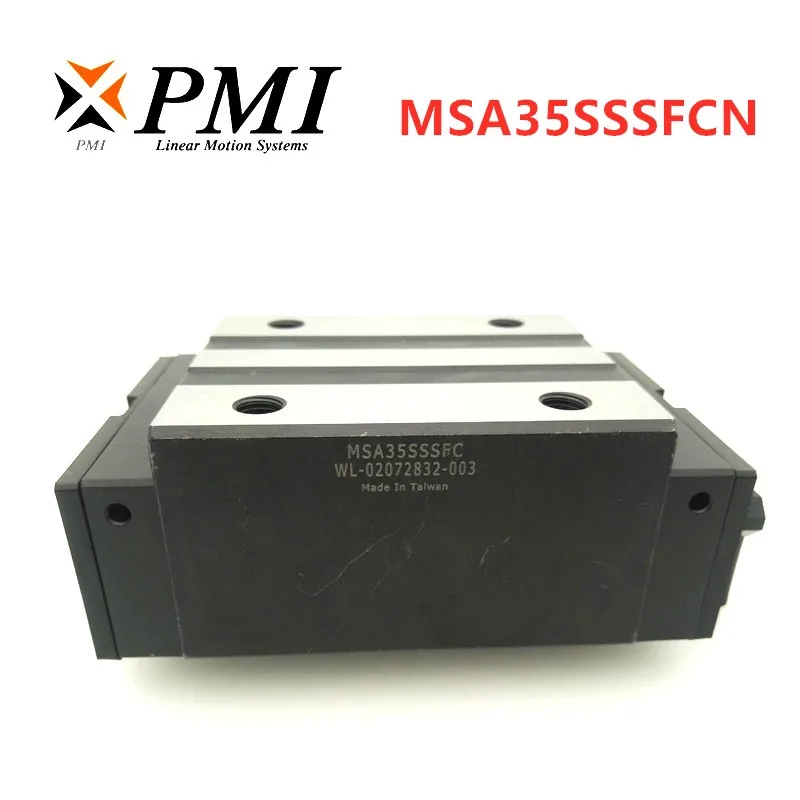 Блок pmi MSA35S MSA35S-N MSA35SSSFCN линейная направляющая ползунок блок каретки для CO2 лазерный станок ЧПУ рельс