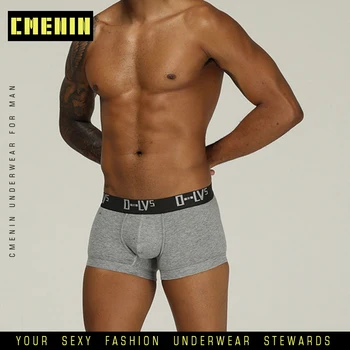 

Fashion Cotton Boxer Men Underware Boxers Solid Comfortable Sexy Mens Underwear Boxershorts Freegun Panties OR210