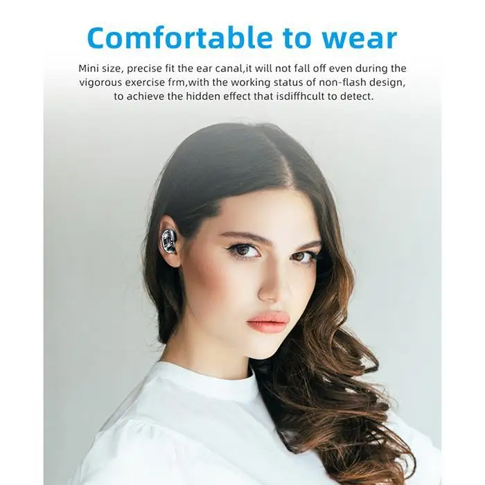 Bluetooth наушники HiFi сабвуфер с сенсорным управлением 3-4h 1h 20-2kHz наушники с зарядкой 280 mAh, 3,7 V чехол 16 10m