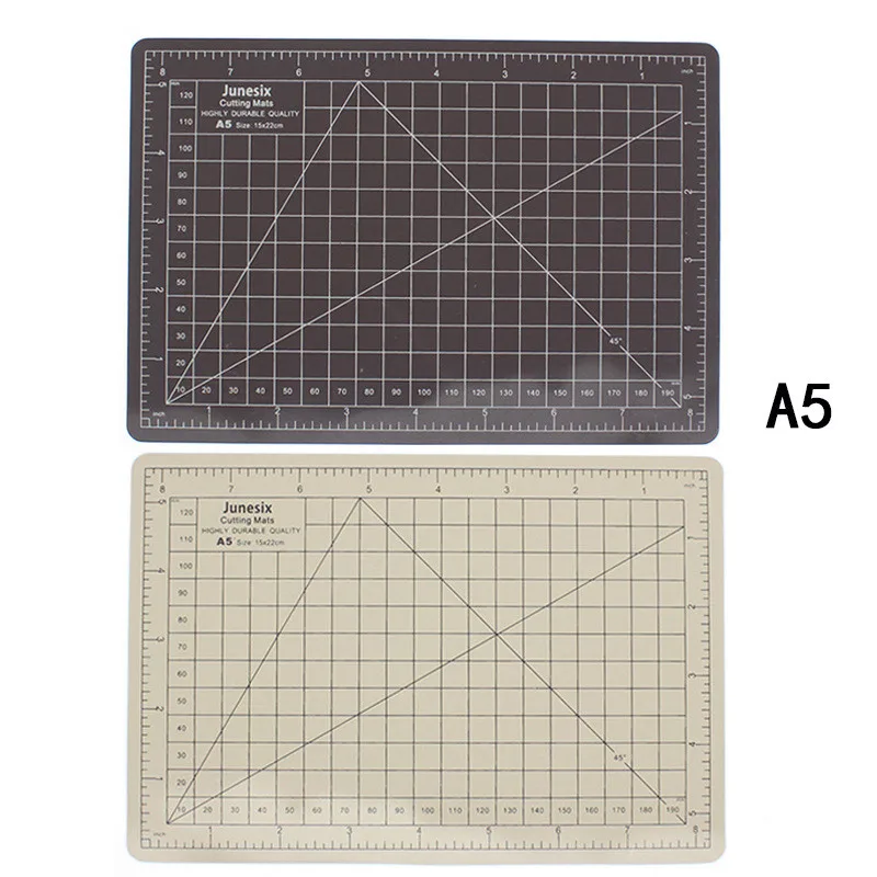 WUTA New Fabric Cutting Mat, Leather Cutting Board A1 A2 A3 A4 A5  Professional Self Healing Quality Double-Sided Craft Tool Set