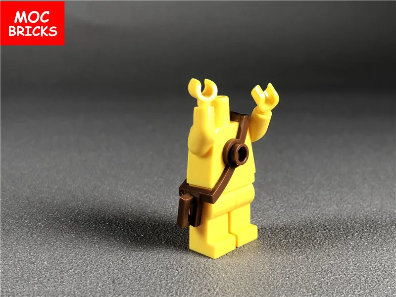 10 шт./лот кубики Moc посуда ножны с плечевым ремнем подходит с 95348 Обучающие строительные блоки Фигурка DIY игрушки детские подарки
