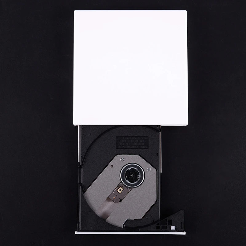 USB 2,0 внешний DVD Combo CD-RW привод CD+/-RW DVD rom для портативных ПК(белый