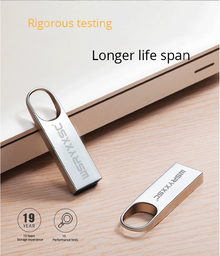 Металлический usb 2,0 флеш-накопитель 32 Гб брелок 64 Гб 128 ГБ usb ключ 4 ГБ реальная емкость 8 Гб Высокая Скорость Водонепроницаемый 16 Гб компьютерная карта памяти
