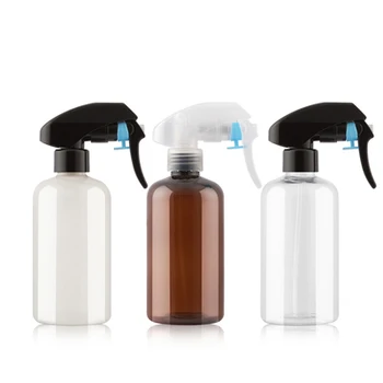 

10pcs 250ml Empty Transparent brown mist spray bottle 250ccc trigger spray bottle ,DIY refillable water spray bottle