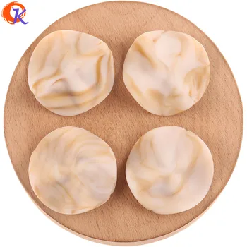 

Cordial Design 35*36MM 50Pcs Acrylic Beads/Jewelry Accessories/Matte Effect/Wave Coin Shape/Hand Made/DIY Parts/Earring Findings