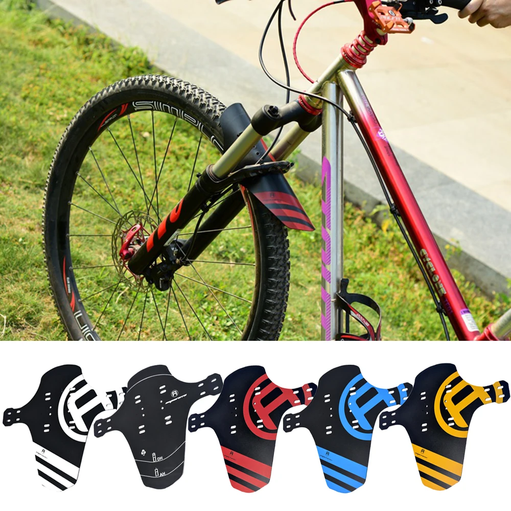1Pc Mountain Bike Fender Portable Ultra-thin Front Fork Simple Flashing Bicycle Wings Front Bicycle Mudguard Bicycle Accessories