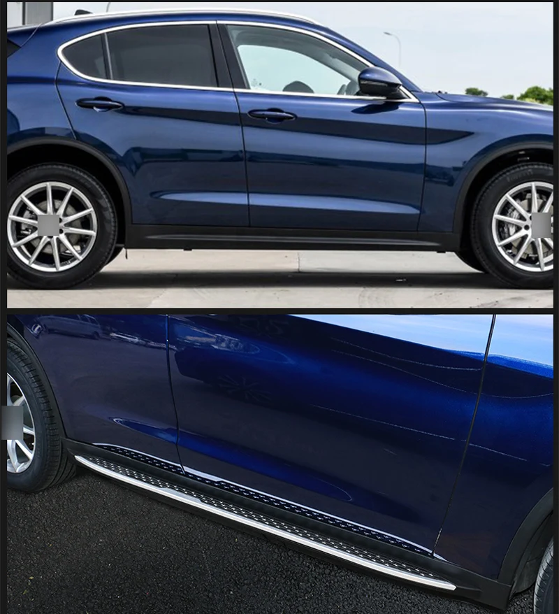 OE модель беговые доски боковой шаг боковой бар для Alfa Romeo Stelvio, ISO9001 качество, стиль, подходит очень хорошо, Обновите свой автомобиль
