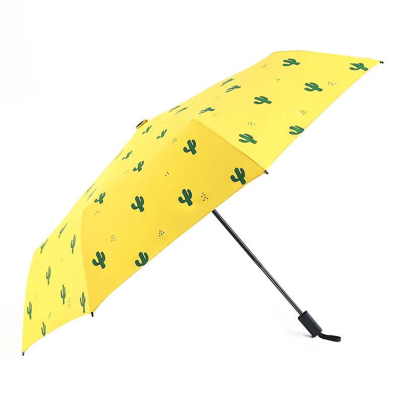 Солнцезащитный водонепроницаемый Солнечный дождливый зонтик милый стильный кактус Любовь Сердце самолет узор открытый зонтик бытовые товары на каждый день