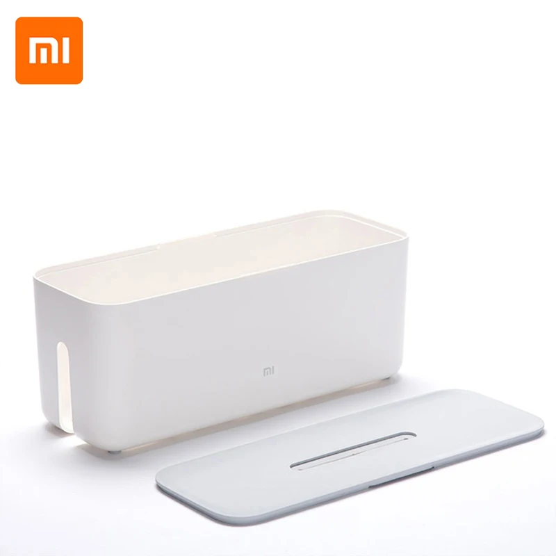 Xiaomi кабель питания коробка для хранения зарядное устройство гнездо Кабель коллектор ABS Съемный чехол