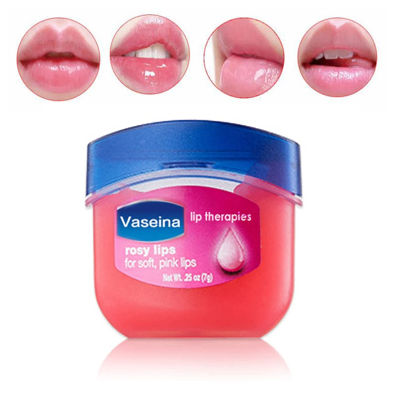 100-Pure-Vaseline-Lip-Balm-Petroleum-Jelly-Natural-Moisturizing-Cream-Original-Cocoa-butter-Creme-Brulee-Balsam - 副本